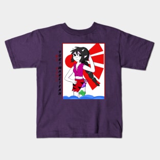 Yuri Marzipan the Oni - Traditional (saturated colors) Kids T-Shirt